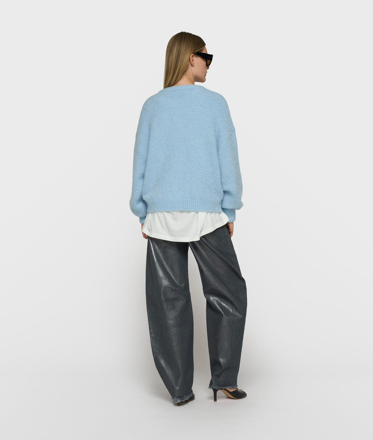10 Days Hairy Knit Cardigan