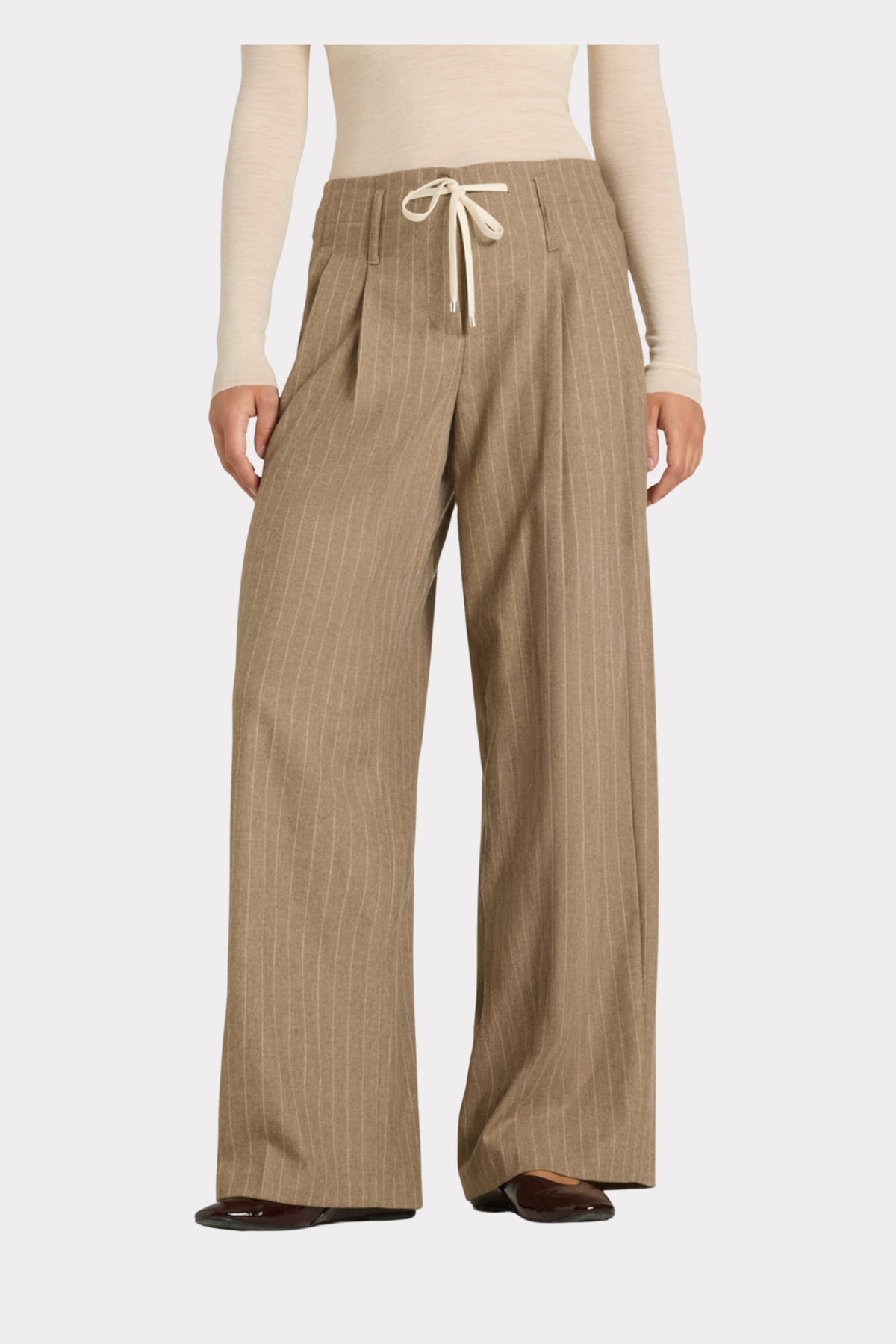 Cambio Addison Pin Stripe Pantalon