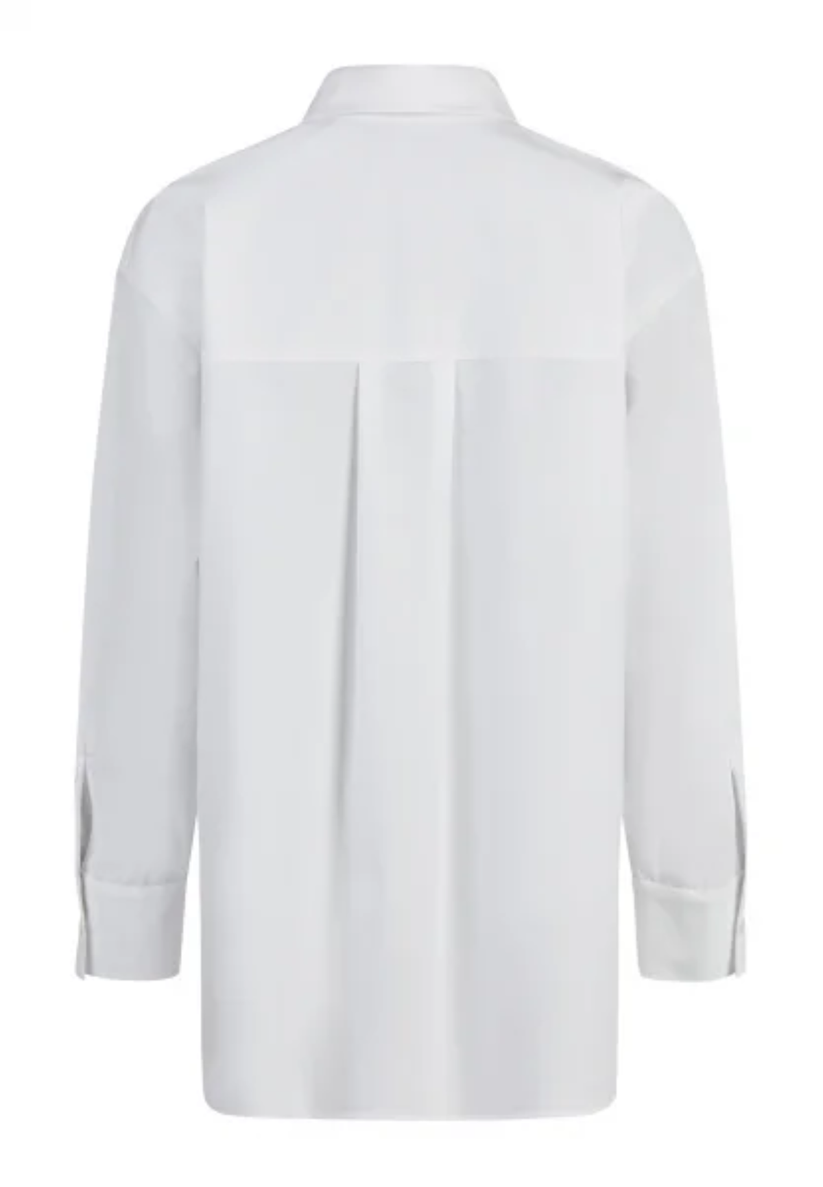 Marc Aurel Oversized Blouse Piping White