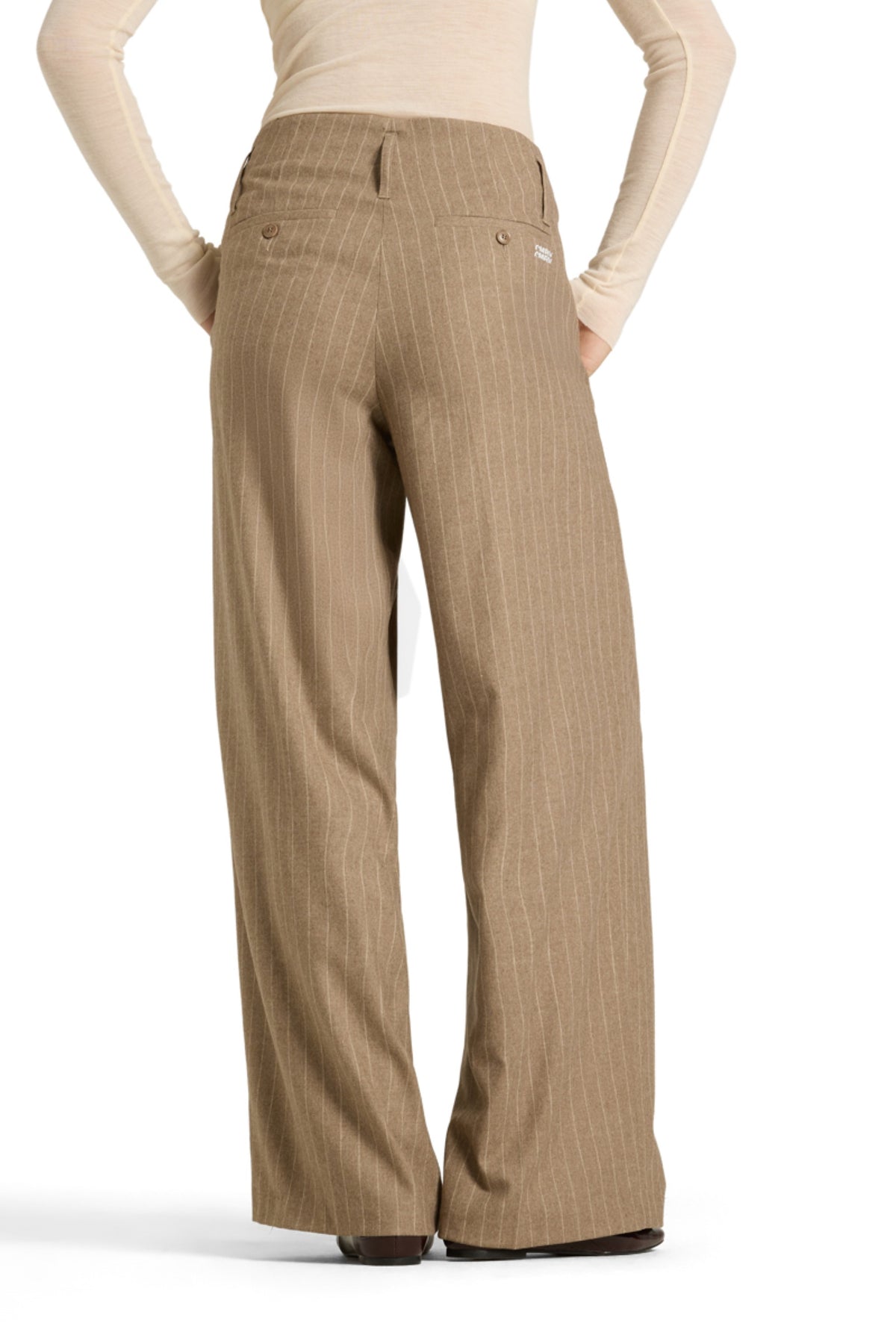 Cambio Addison Pin Stripe Pantalon