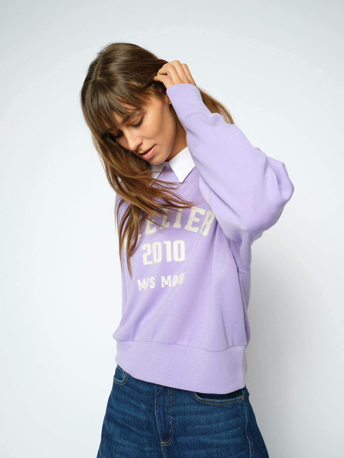 Mos Mosh Nima Sweater Violet