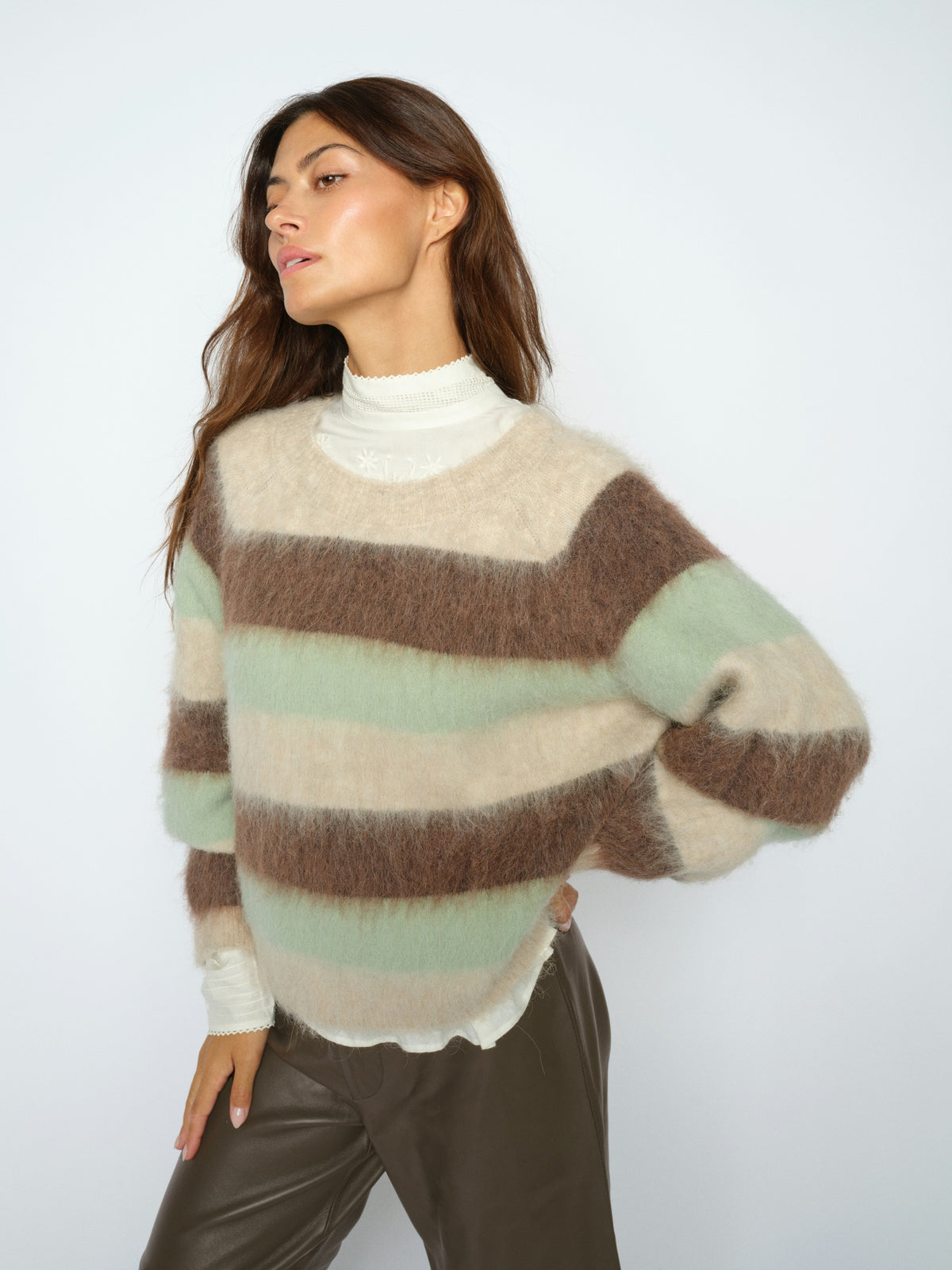 Mos Mosh Suvi Stripe Knit