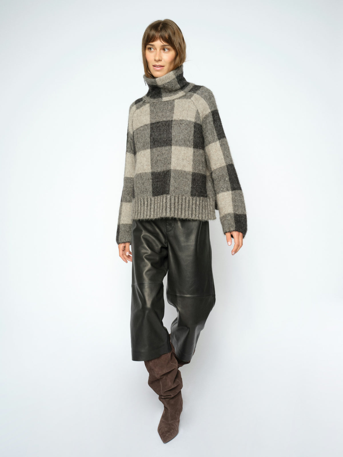 Mos Mosh Maija Check Knit