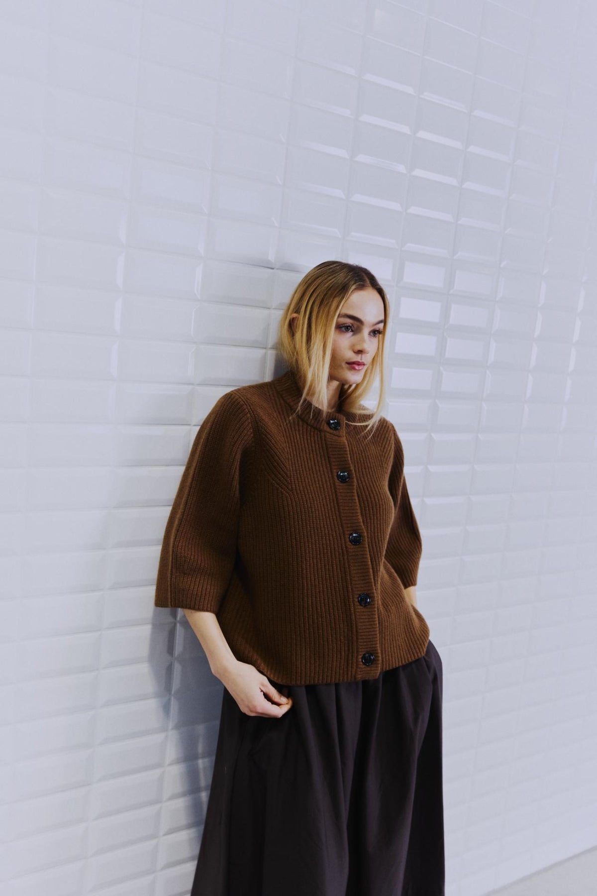 With Black Vivianna Cardigan