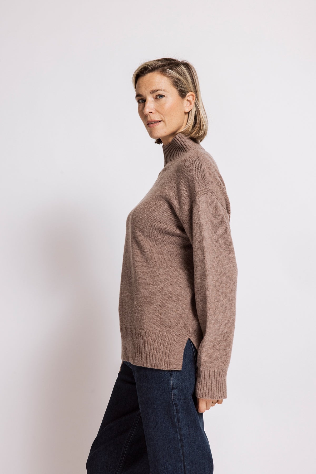 Zhrill Alana Pullover Beige-Taupe