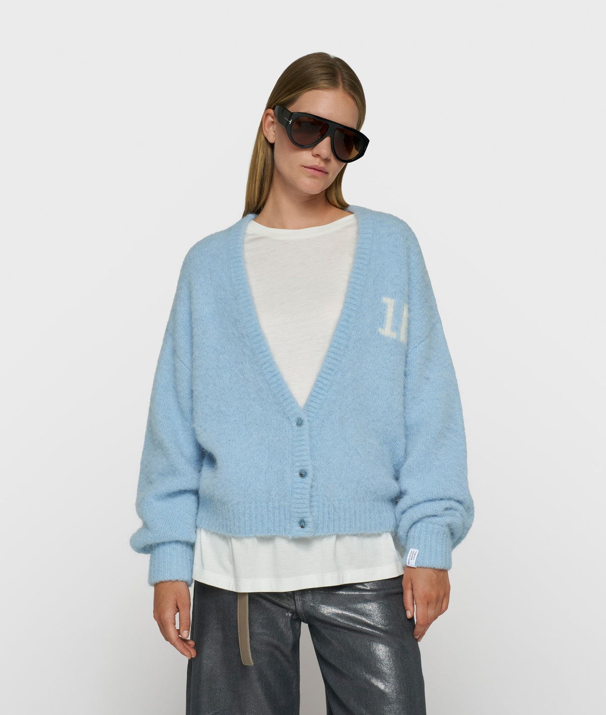 10 Days Hairy Knit Cardigan