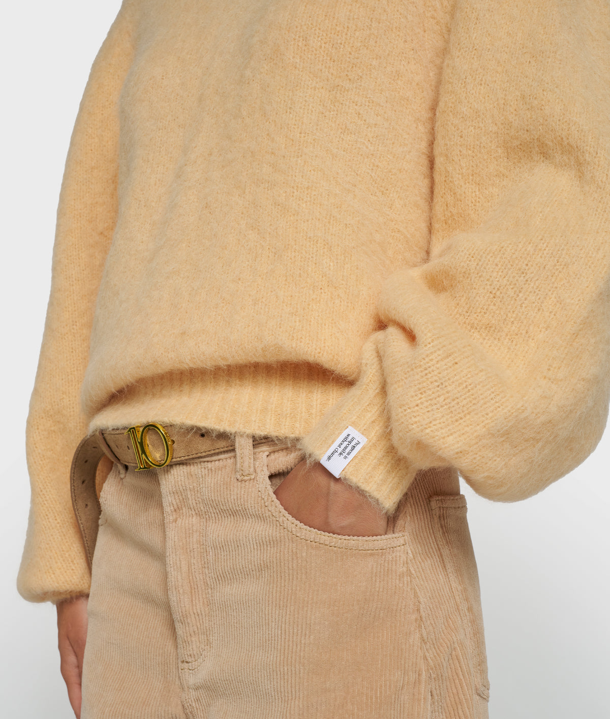 10 Days Hairy Knit Sweater