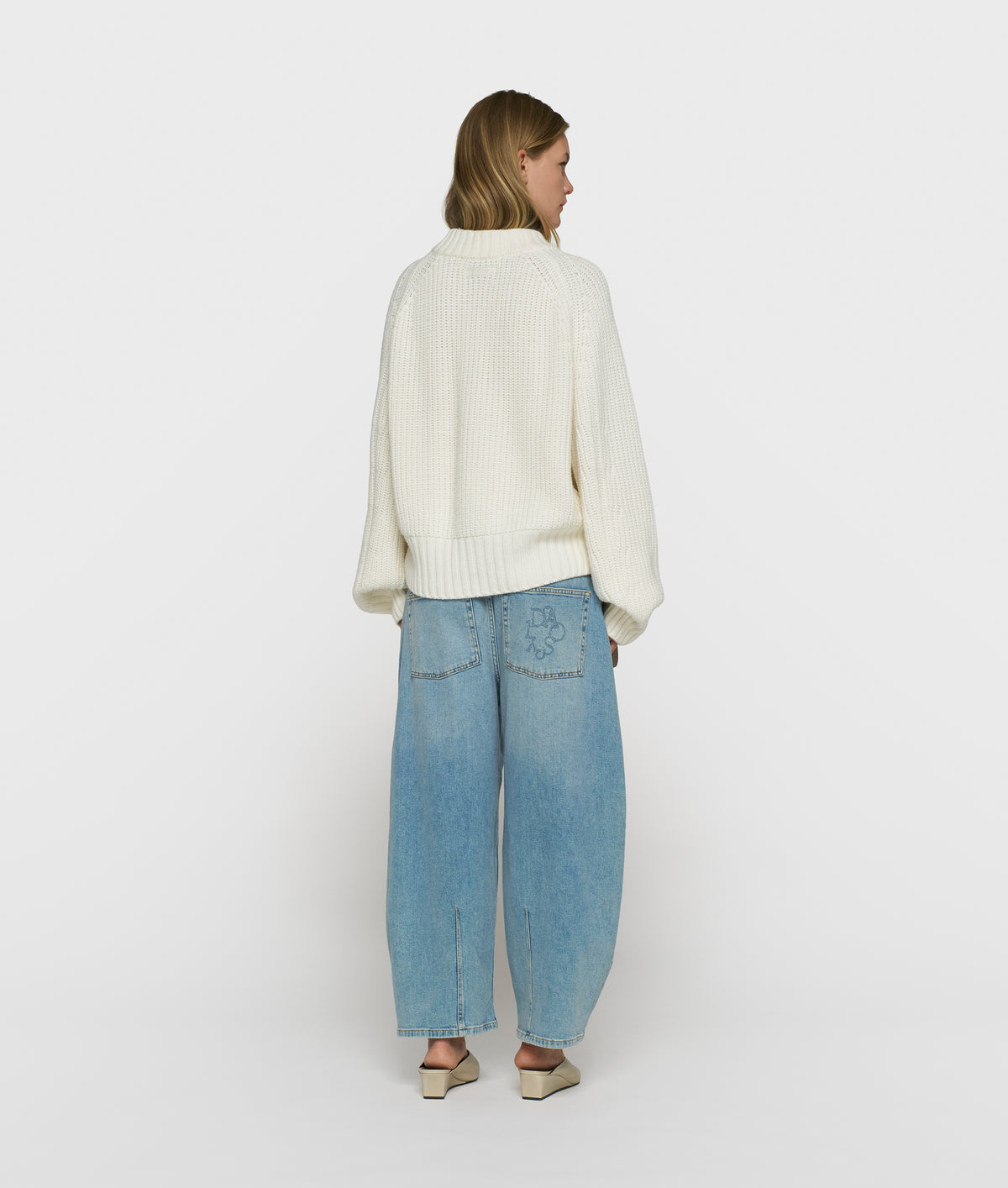 10 Days Wide Tapered Denim Pants