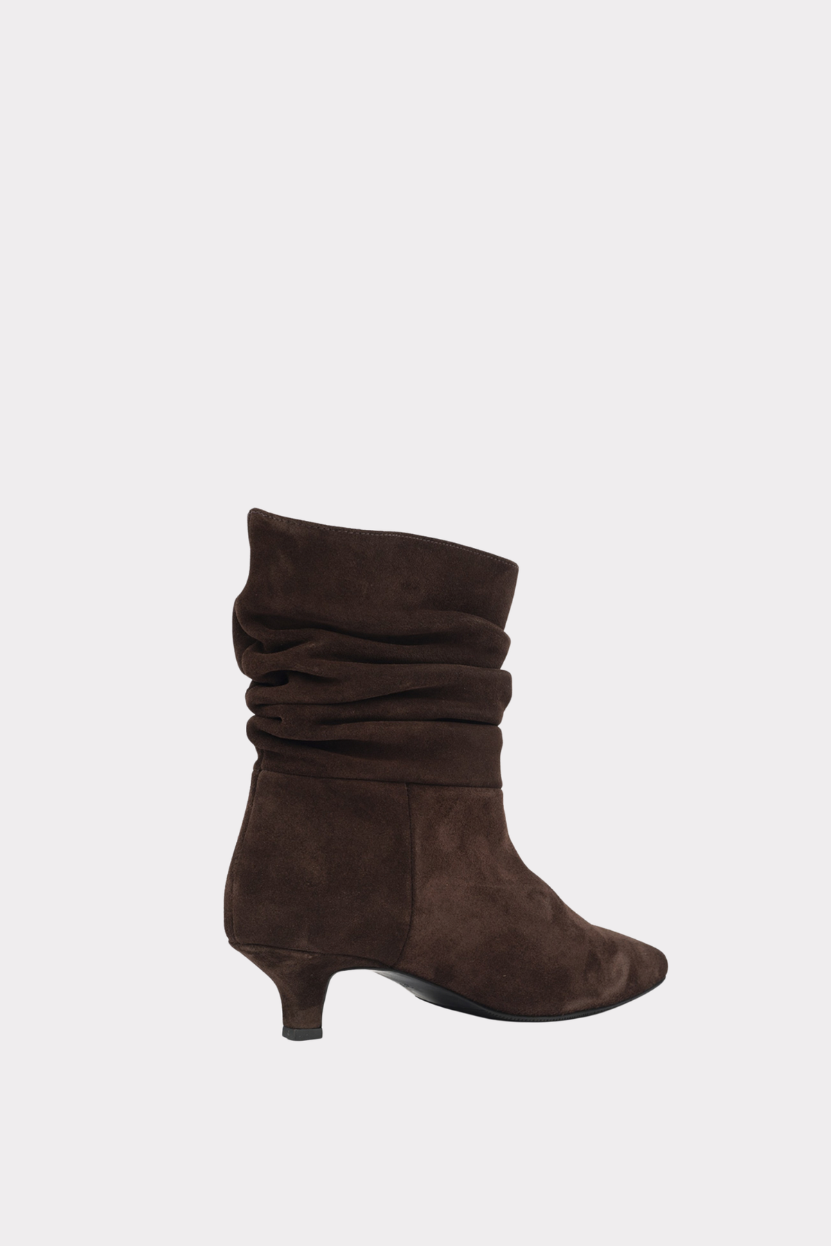 Babouche Silva Enkellaars Dark Brown