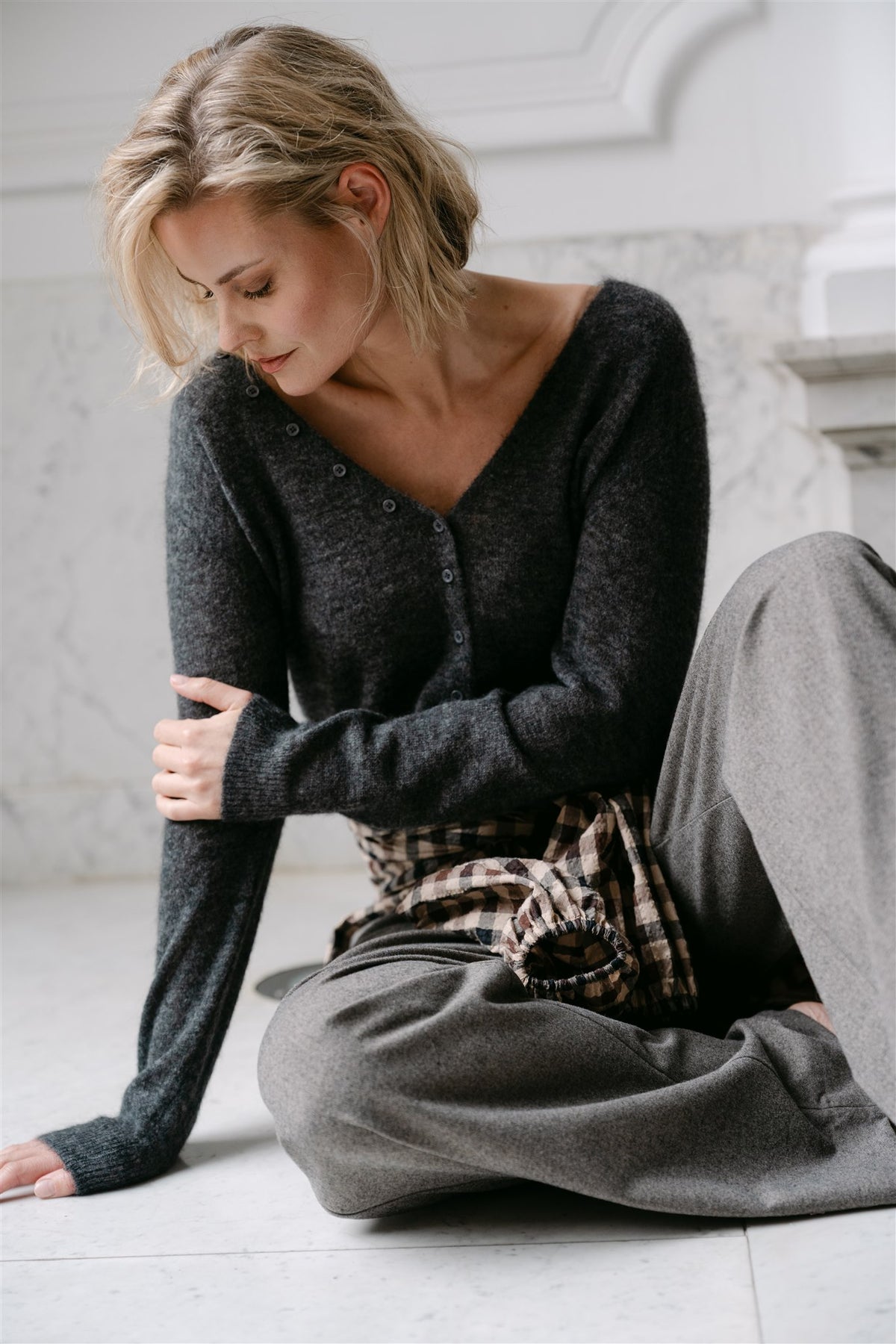 Aimee The Label Haarlem Cardigan