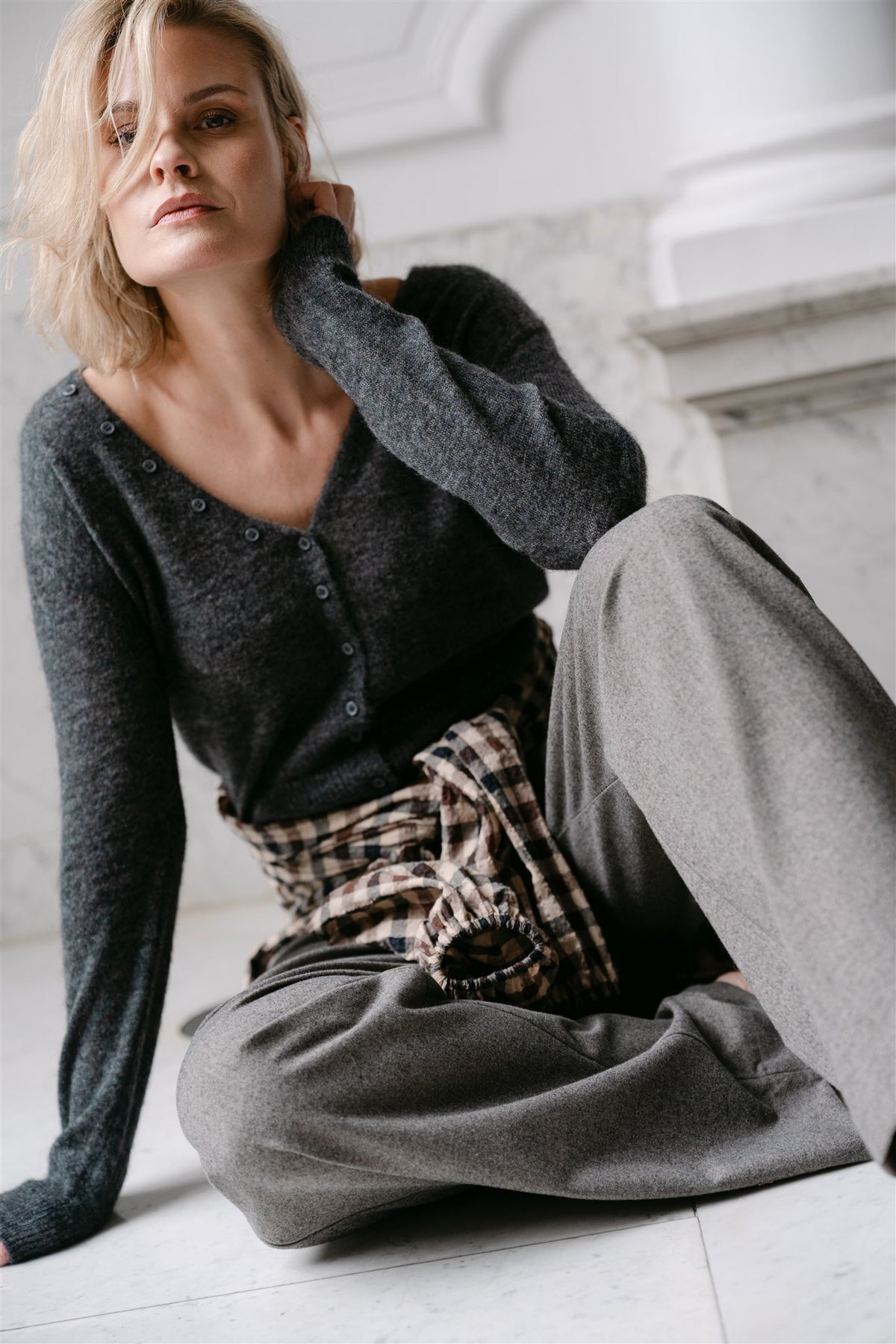 Aimee The Label Haarlem Cardigan