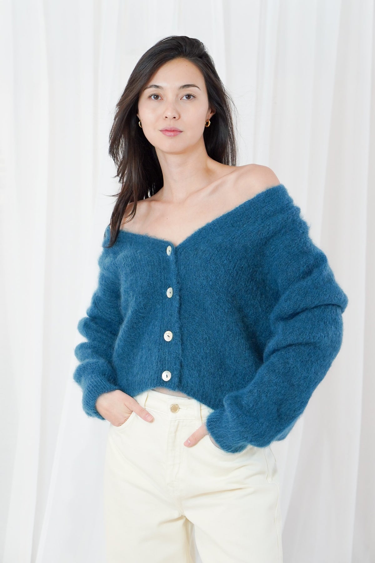 TWNS Malia Cardigan Duck