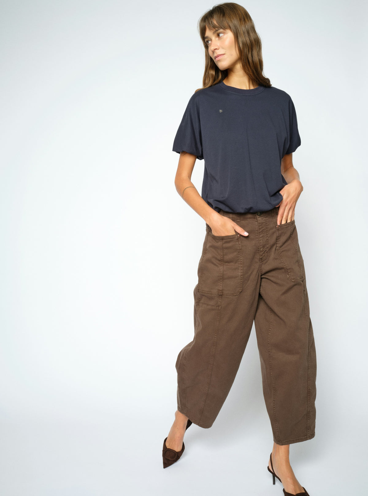 Mos Mosh Rosy Via Pants Brown