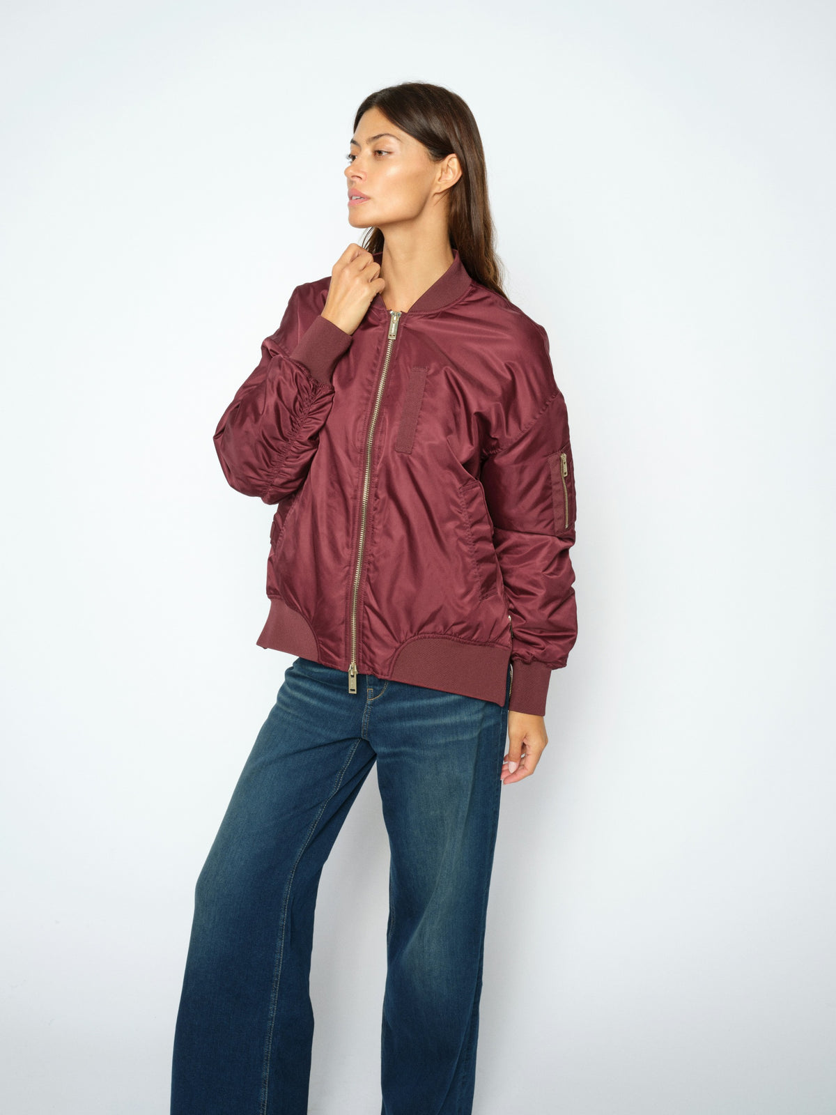 Mos Mosh Ruby Bomber Jacket