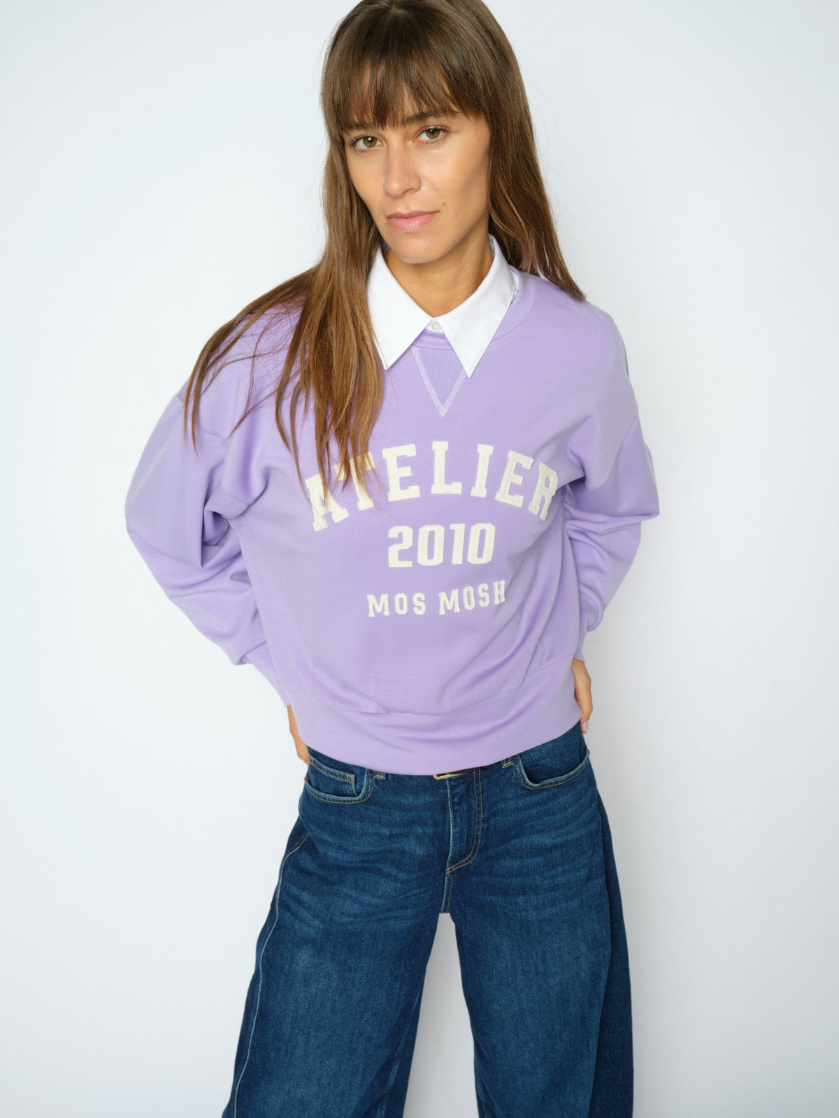 Mos Mosh Nima Sweater Violet