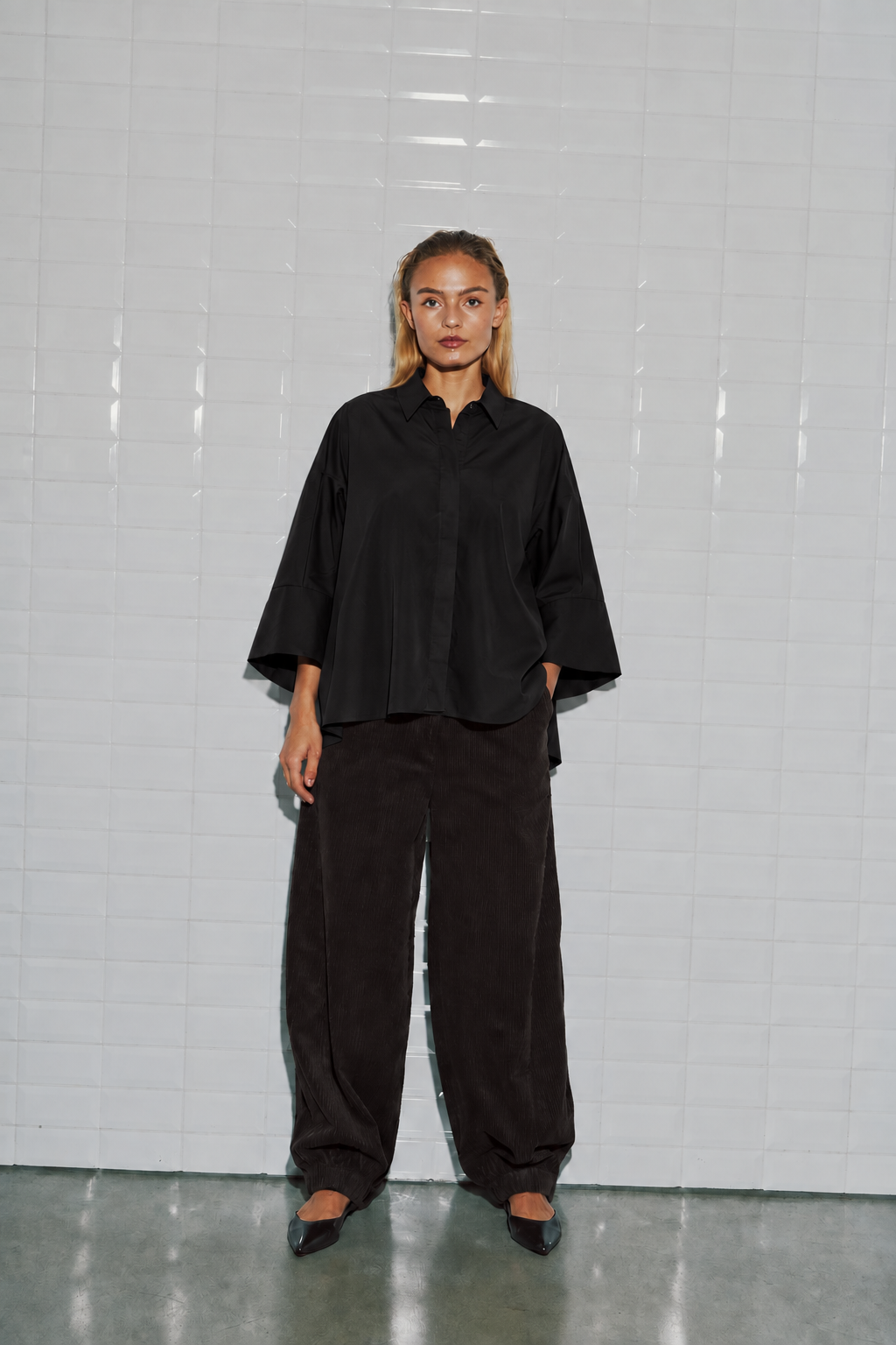 With Black Madison Blouse Black