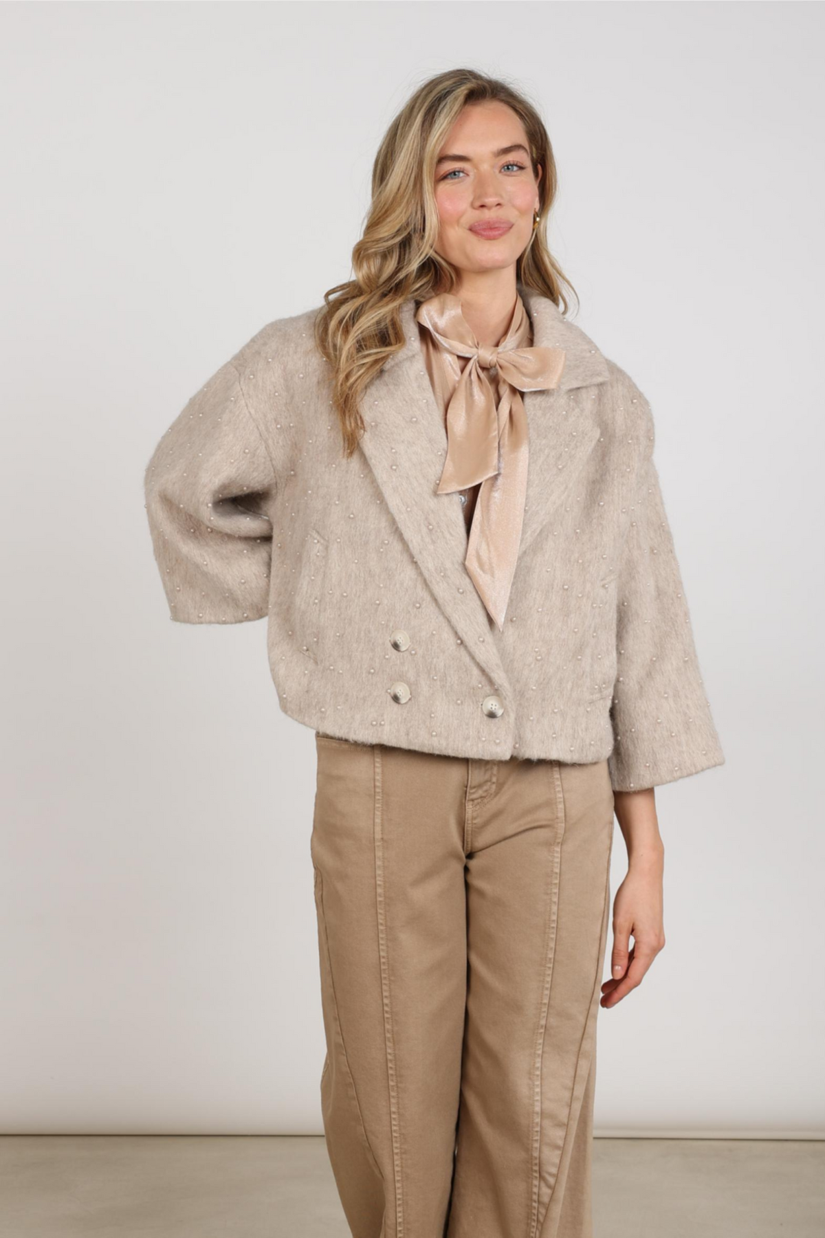 Nukus Danique Jacket Pearls
