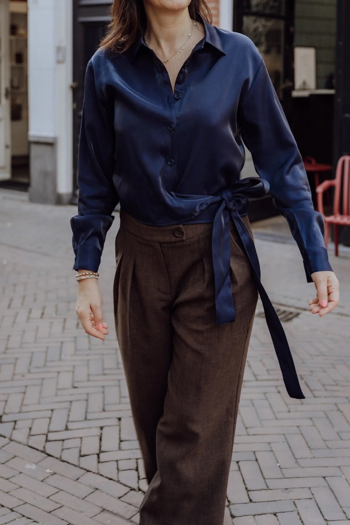 Aimee The Label Ocean Trousers