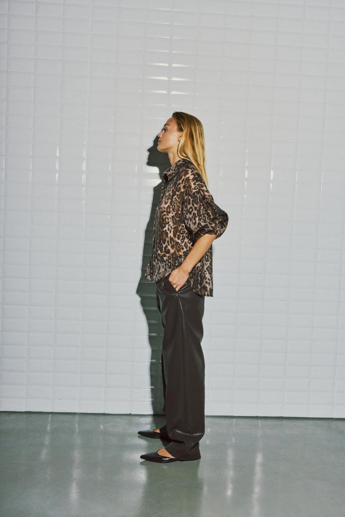 With Black Annika Leo Blouse