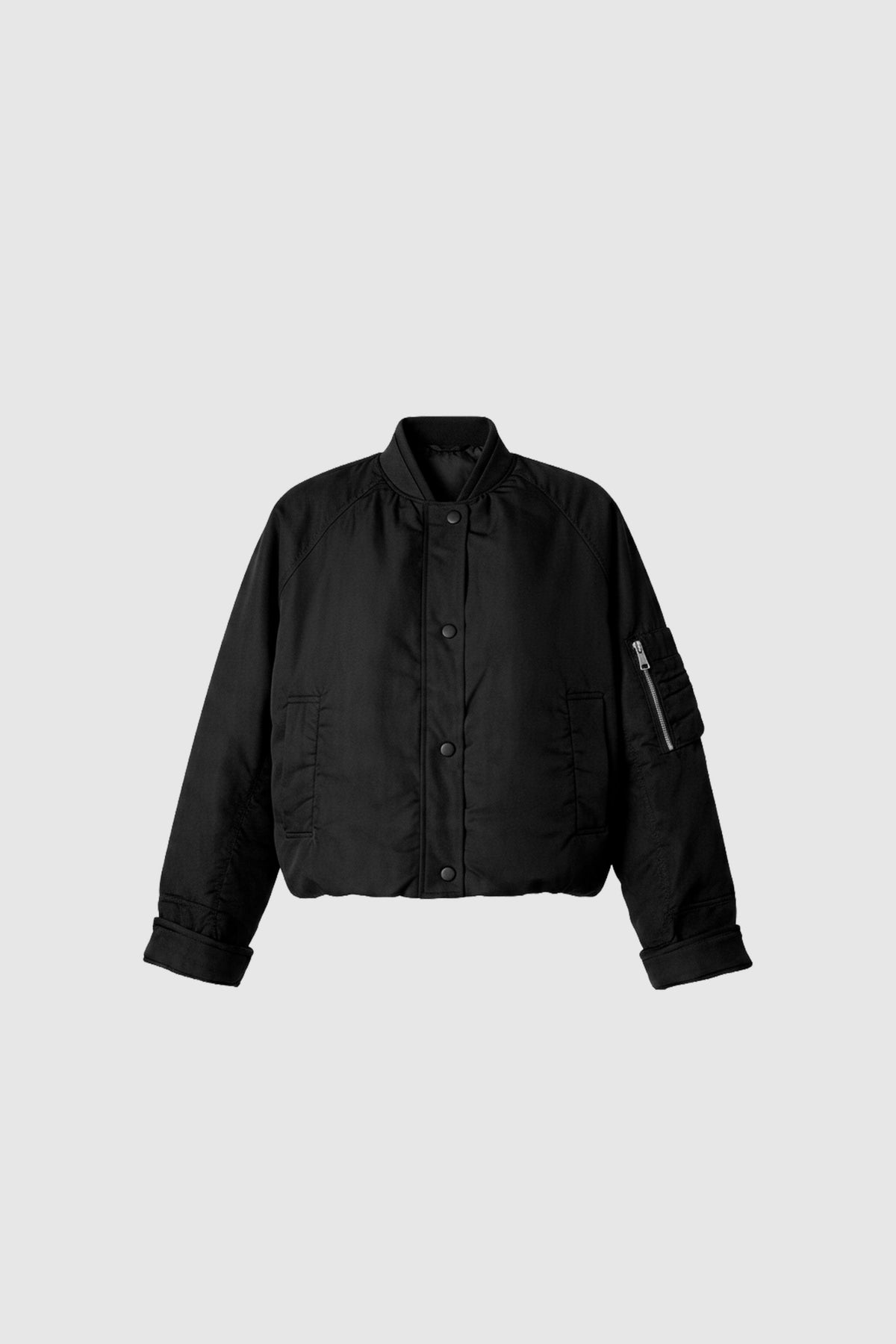 With Black Grappy Bomber Black