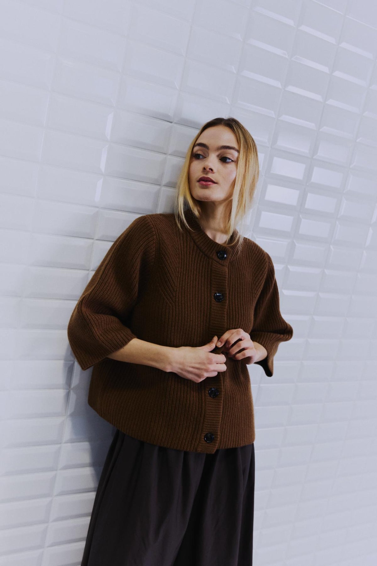 With Black Vivianna Cardigan