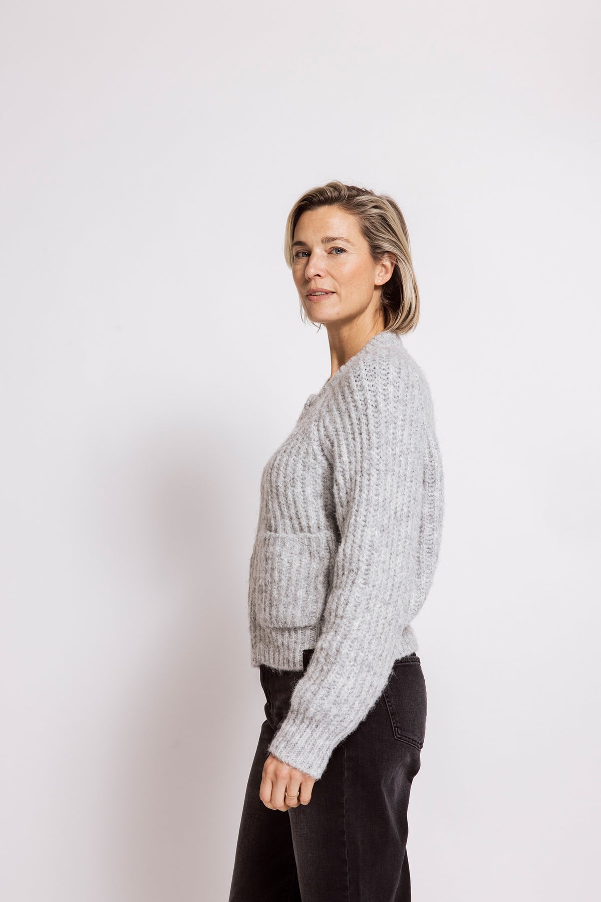 Zhrill Corinna Cardigan Grey