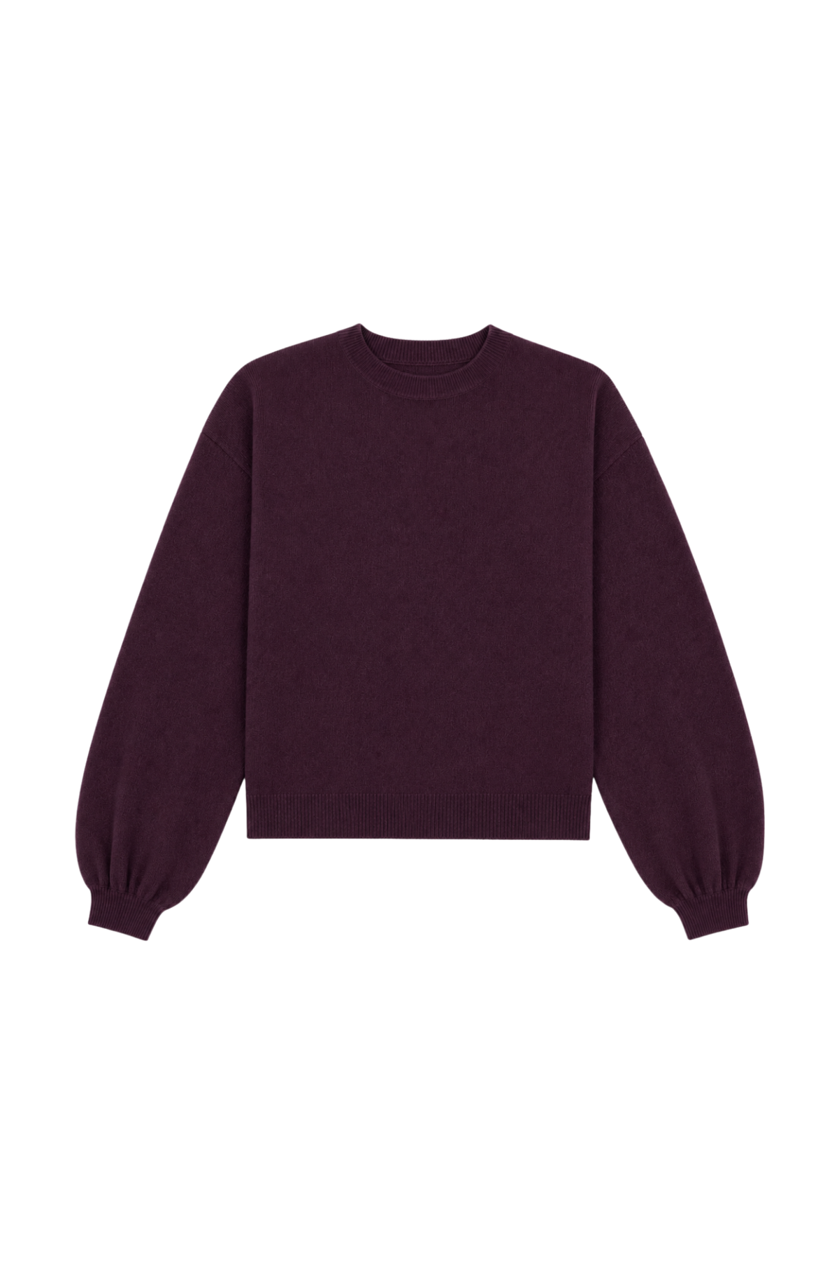 TWNS Mono Pullover Aubergine